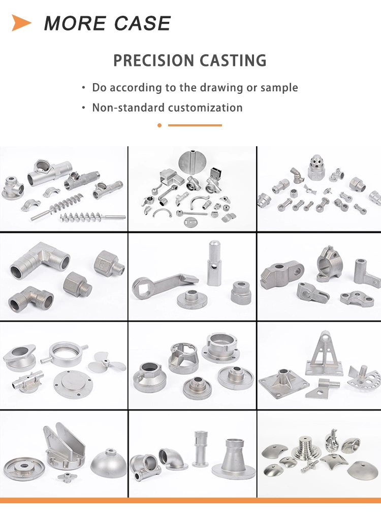 Custom Lost Wax Casting Precision Casting Investment Water Pump Parts