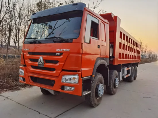 Sinotruk 12 Wheels 371HP 25m3 Tata Dump Truck